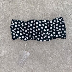 Kenny Flowers polka dot bikini top